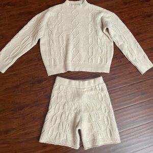 NEVER WORN storets Camila Cable Knit 2-Piece